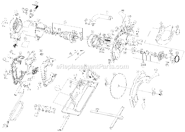 Black and Decker CS1030L-BR (Type 1) 7-1/4 Circular Saw Power Tool Page A Diagram